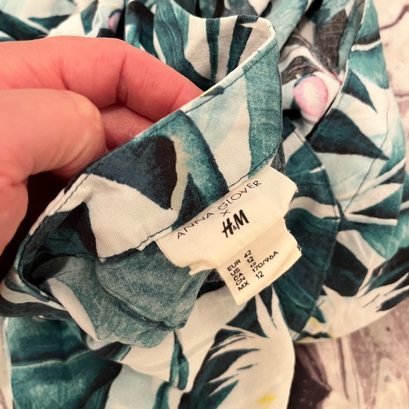 H&M x Anna Glover tropical print tunic - Picture 2 of 8